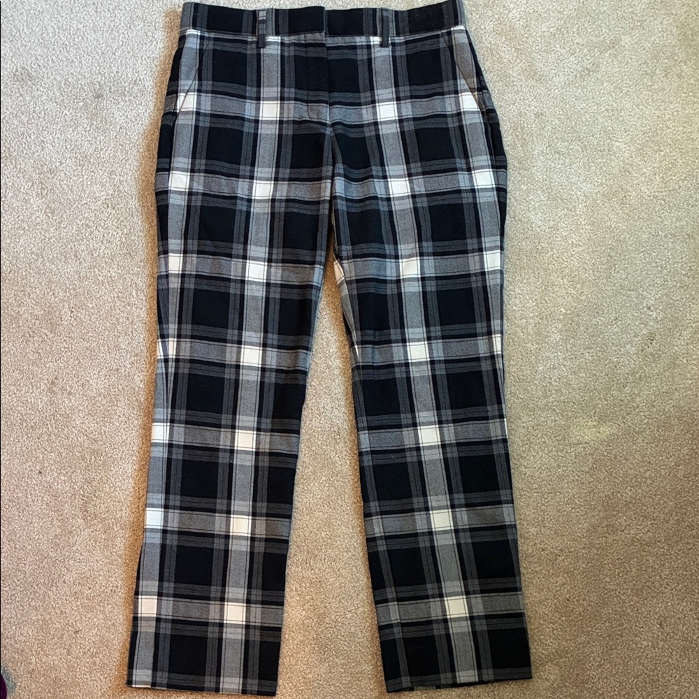 GAP Women's Wool Plaid Pants